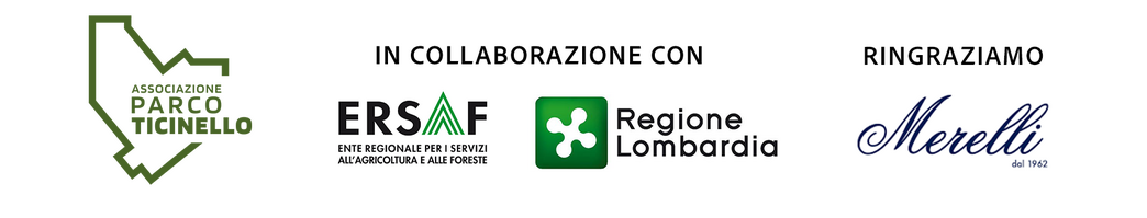 Il Parco Ticinello in collaborazione con ERSAF e La Regione Lombardia, con un ringraziamento speciale alla Gelateria Merelli.